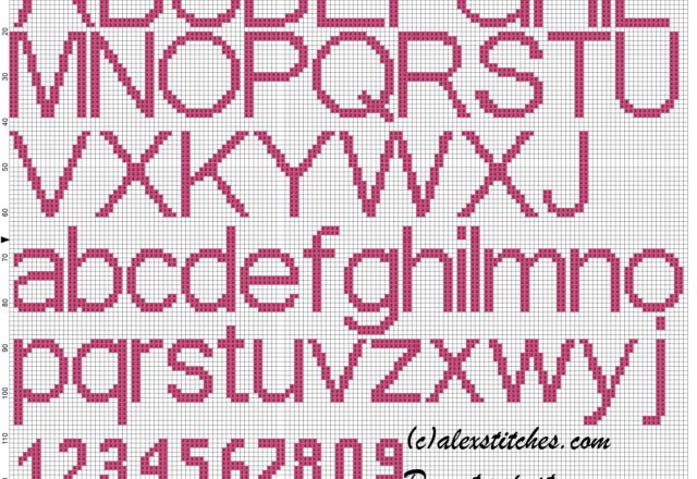 Birth records girl with Tweety Bird alphabet cross stitch pattern