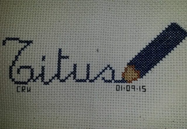 Cross stitch names with colored pencils author Facebook Fan Carrie Renae Uetz (21)
