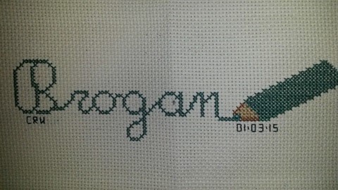 Cross stitch names with colored pencils author Facebook Fan Carrie Renae Uetz (8)