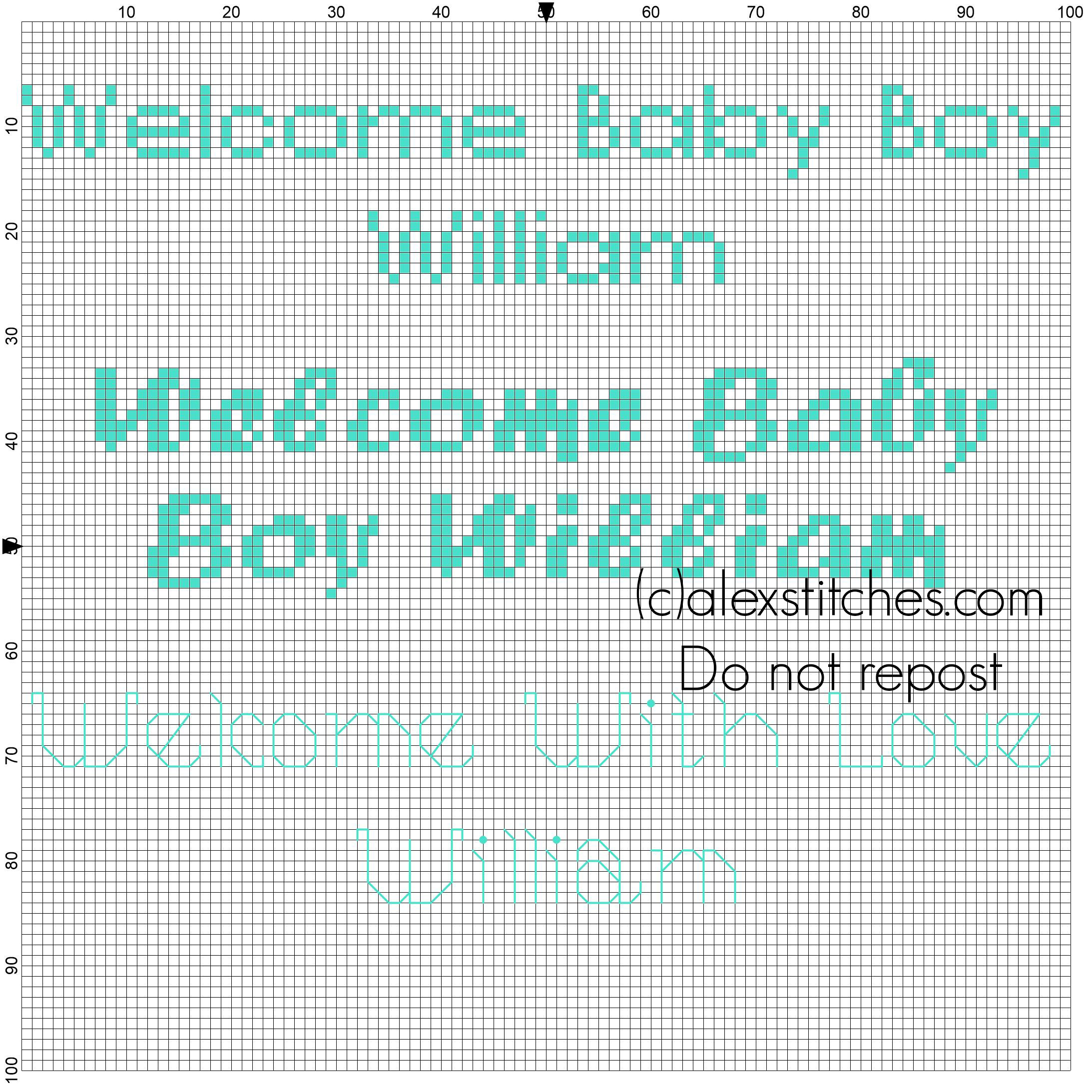 Cross stitch welcome with love William free download