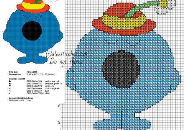 Little Miss Bossy Mr_ Men Little Miss characters cross stitch patterns