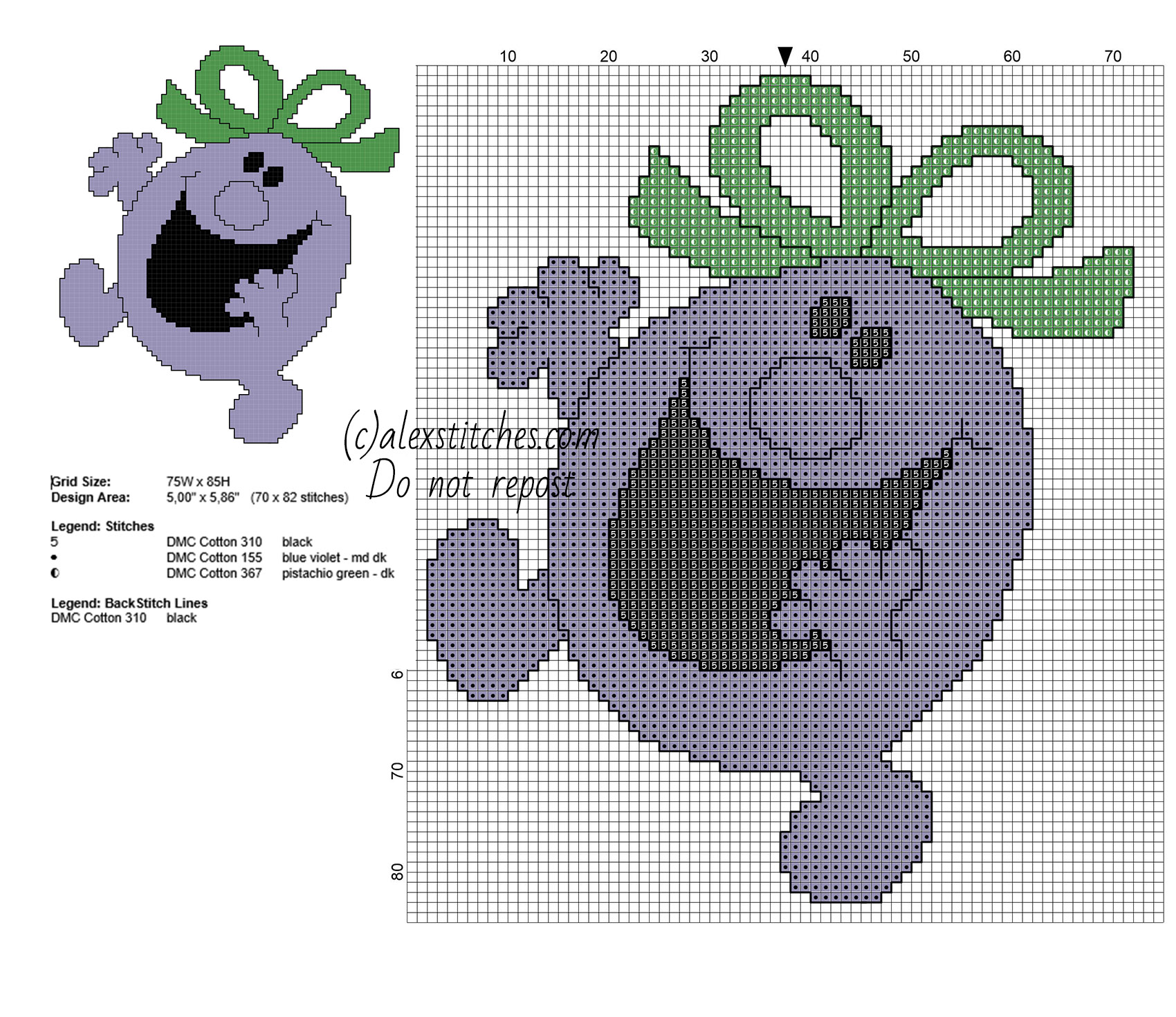 Little Miss Naughty Mr_ Men Little Miss free cross stitch patterns