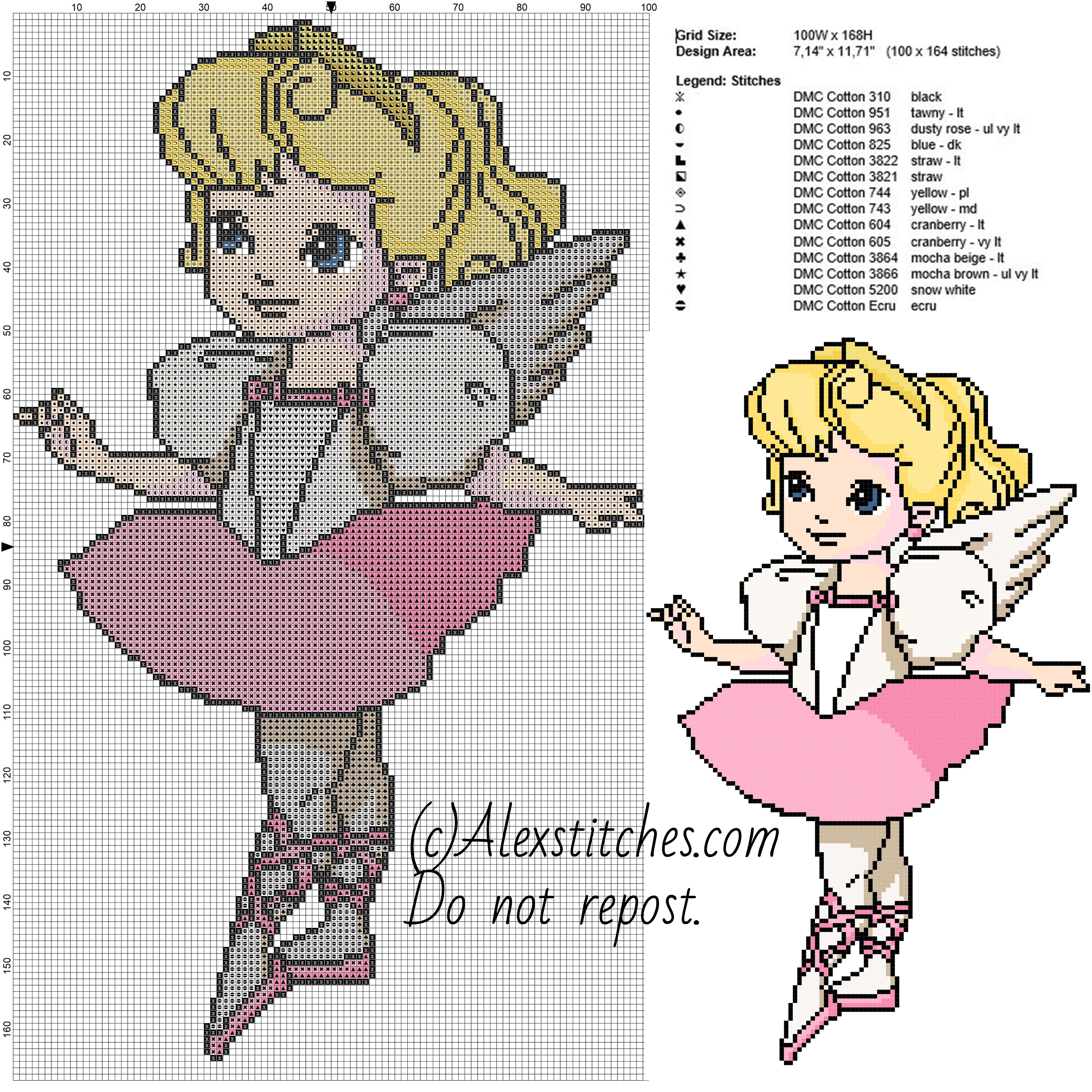Little princess disney Aurora dancer 100x164 14 colors