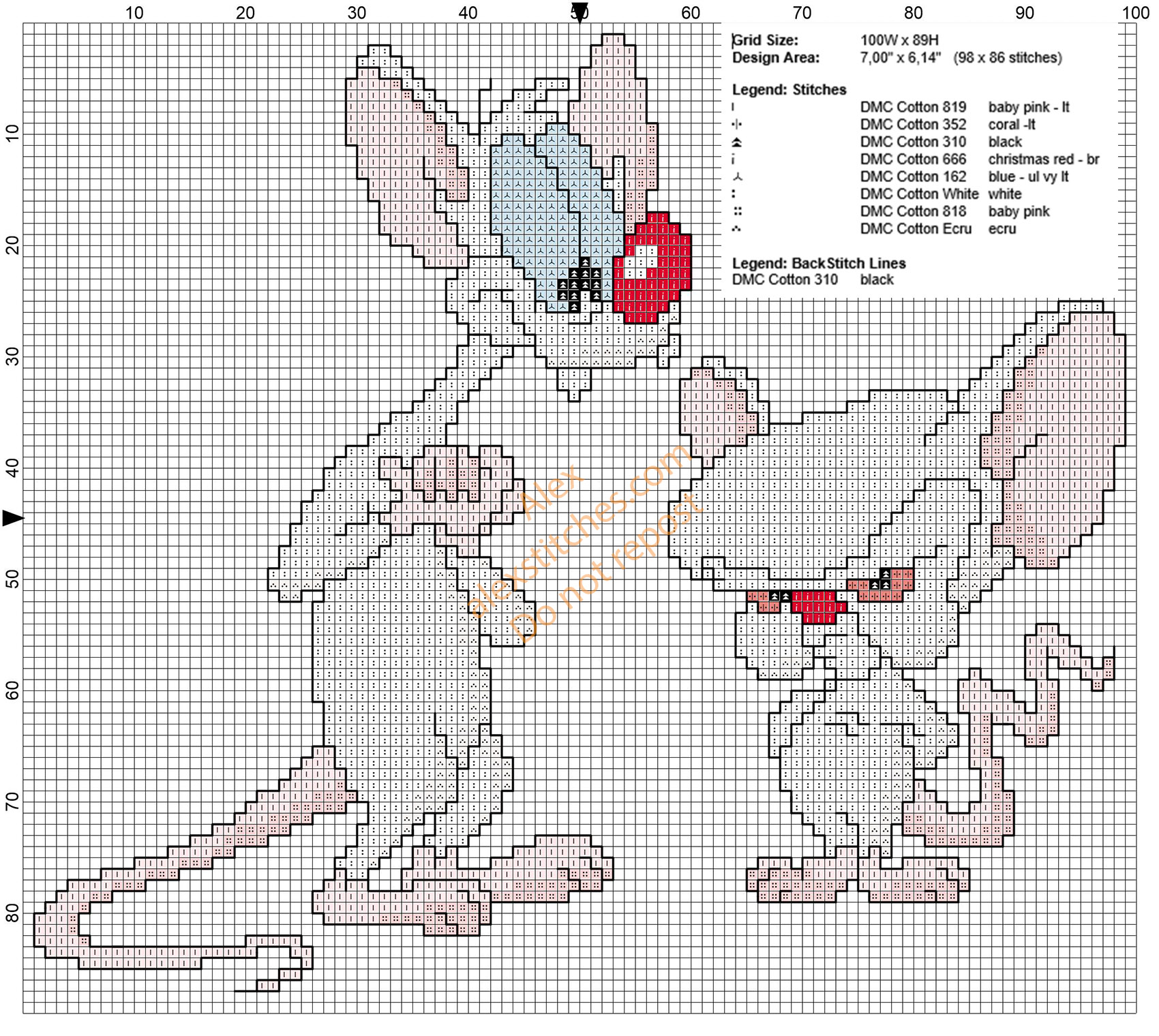 Pinky and The Brain free cross stitch pattern