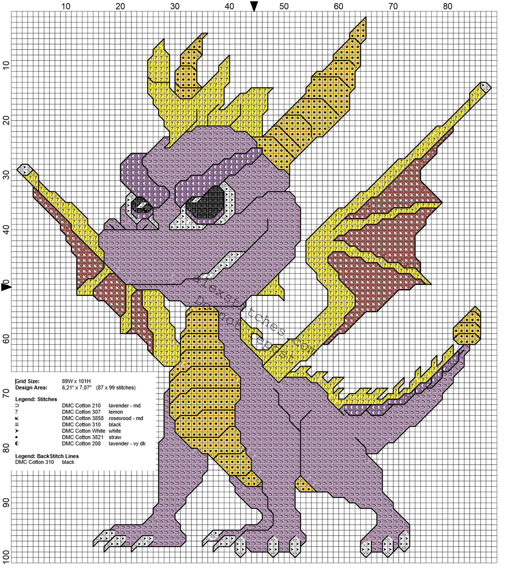 Spyro The Dragon free PlayStation 1 videogames cross stitch pattern