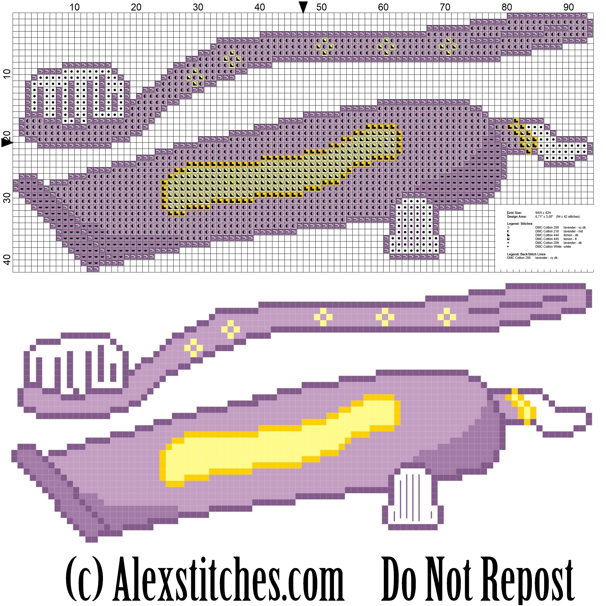 toothpaste and toothbrush cross stitch pattern